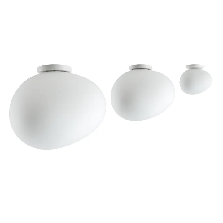Foscarini - Gregg Wand- und Deckenleuchte, midi / weiss