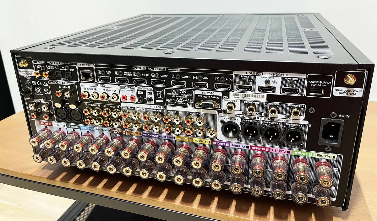 Denon AVC-A1H Noir Amplis home-cinéma