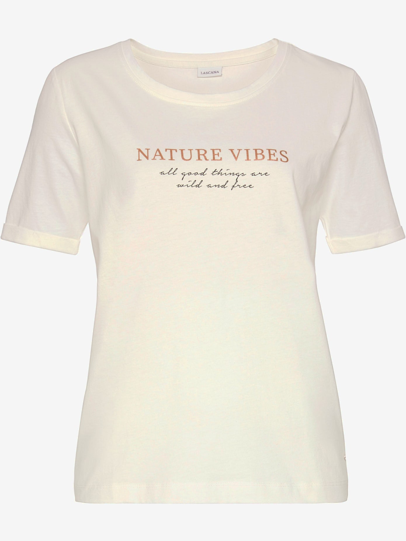 Haut de pyjama t-shirt confortable avec manches mi-longues