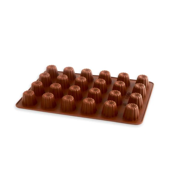 Flexi' Plaque silicone 24 mini-canelés Mathon