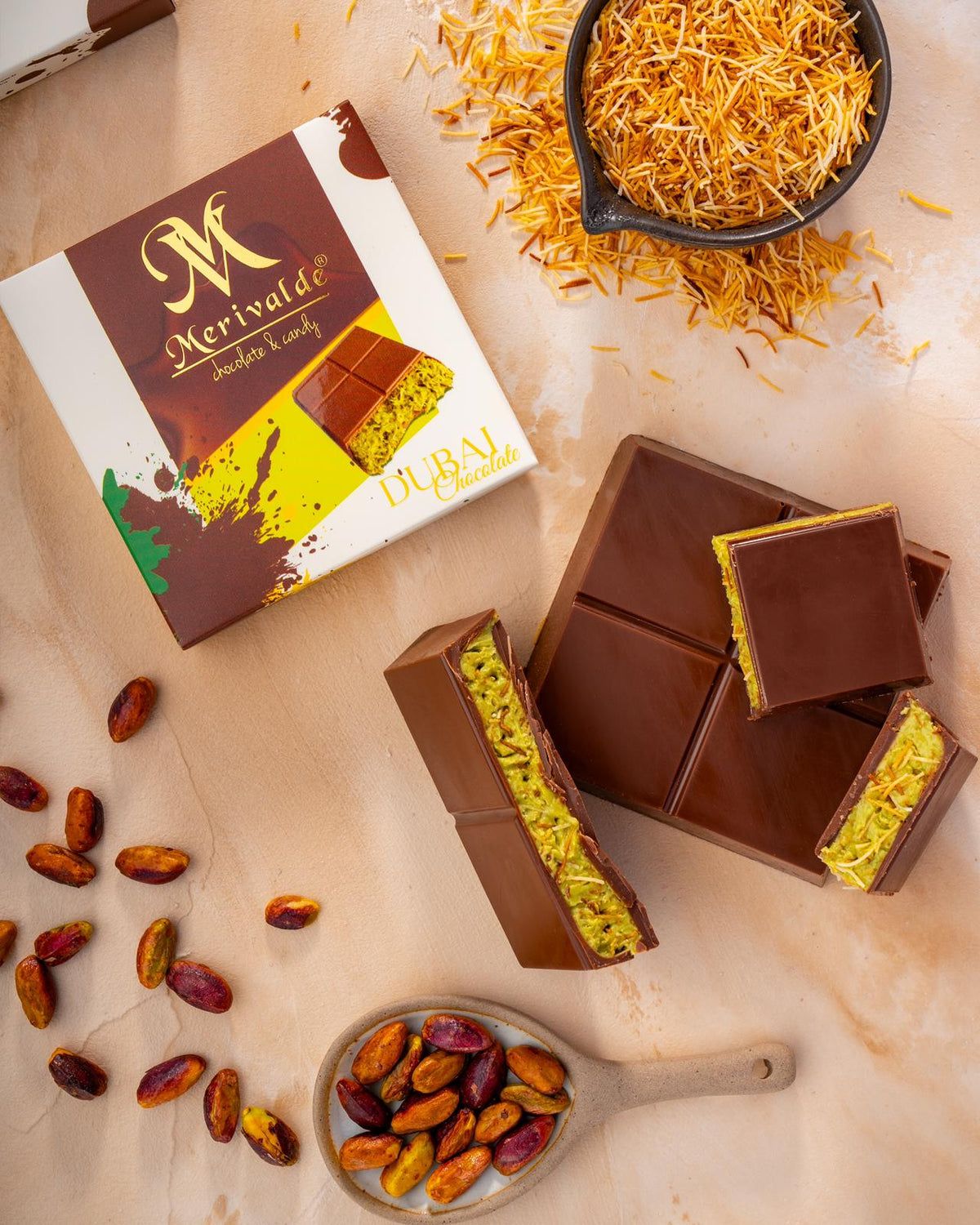 Merivalde Dubai Schokolade Set