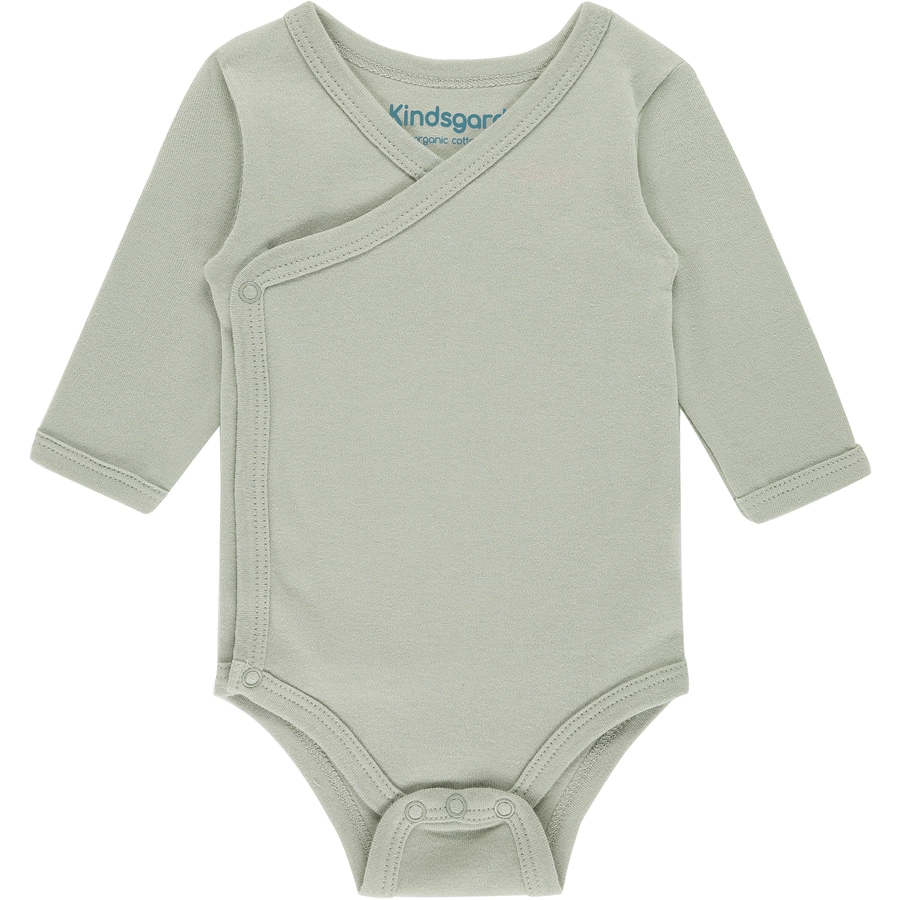 kindsgard Wickelbody trunder 3er-Pack langarm taupe