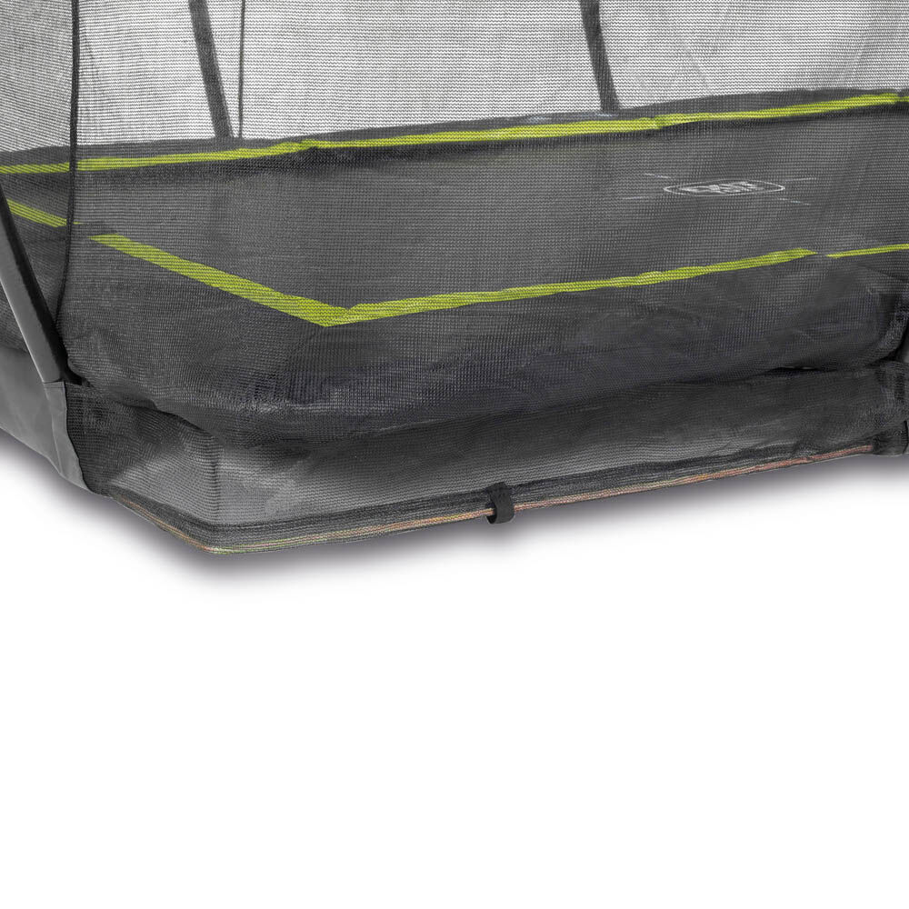 Exit Silhouette - Inground trampoline - Zwart - 1x244x366 cm