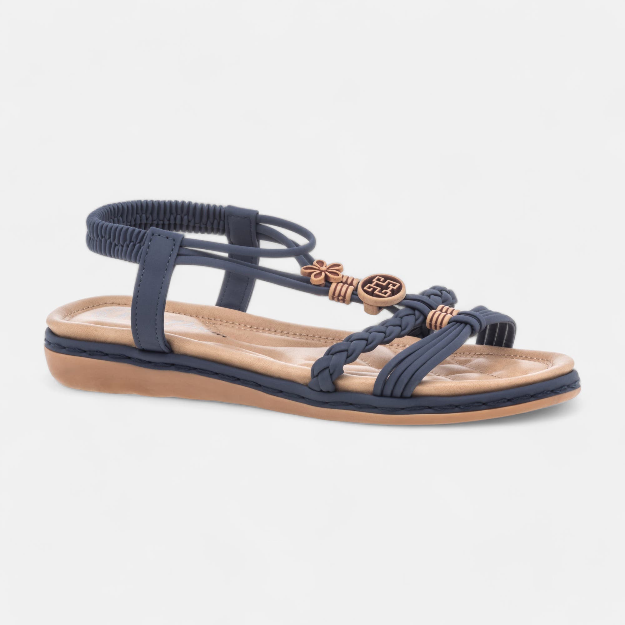 Sandales Femme bleu marine