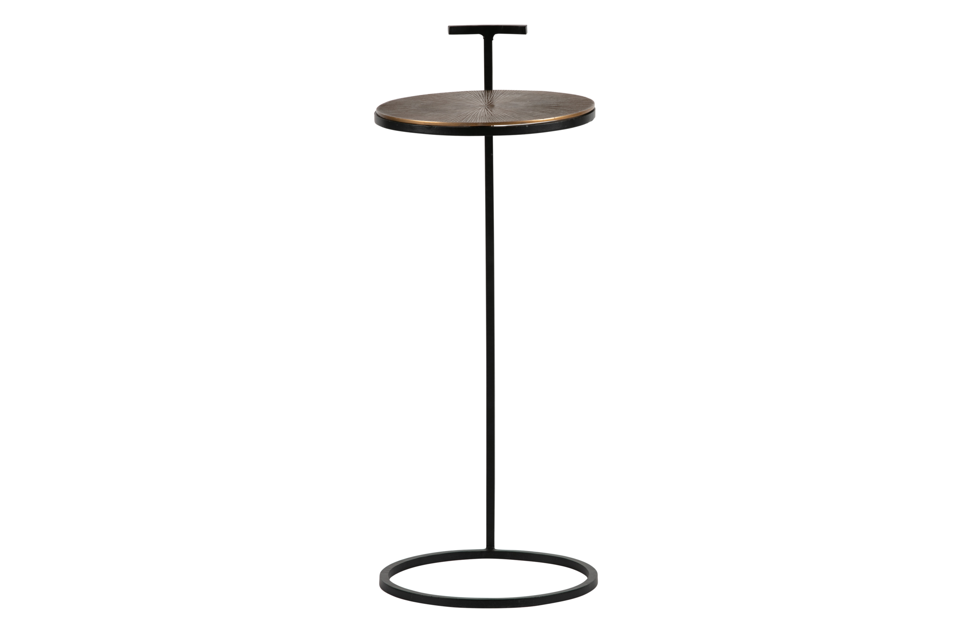 BePureHome bijzettafel Position antique brass