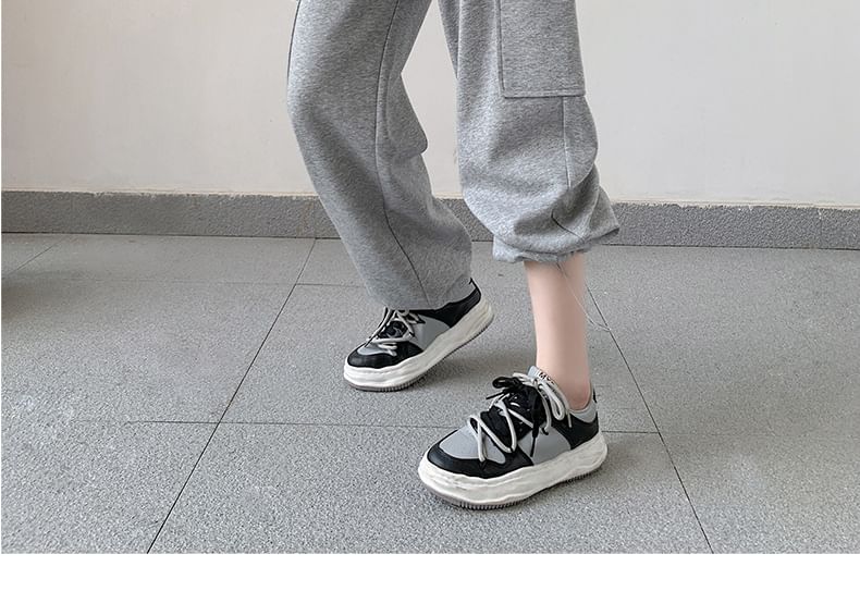 Dream Drop - Cargo-joggingbroek met trekkoord in de taille, effen en recht model