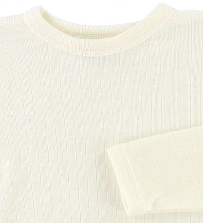 Joha Bluse - Uld - R?hvid