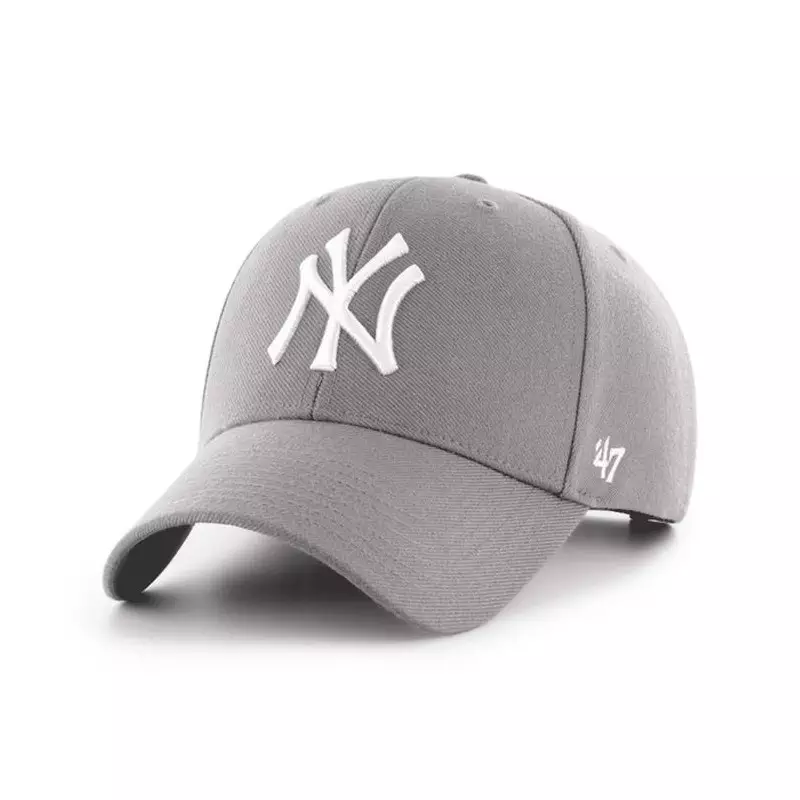 Casquette 47 BRAND Mlb New York Yankees Mvp Snapback Gris