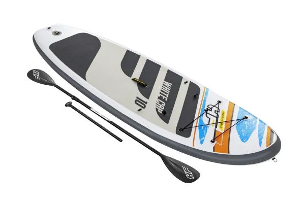 Bestway 65341, Stående padelboard (SUP), 120 kg, Fuld farveboks, ATTENTION!NO PROTECTION AGAINST DROWNING! SWIMMERS ONLY!, 3050 mm, 11,9 kg