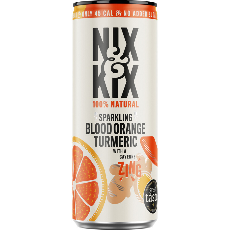 Nix & Kix Blood orange turmeric