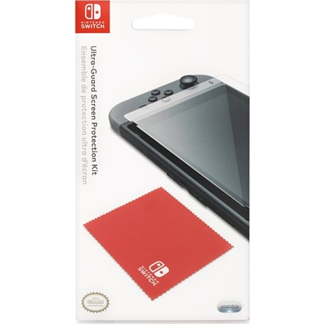 PDP Nintendo Switch skærmbeskytter og renseklud