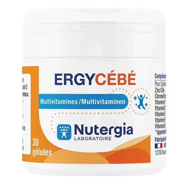 Nutergia Ergycébé 30 cápsulas
