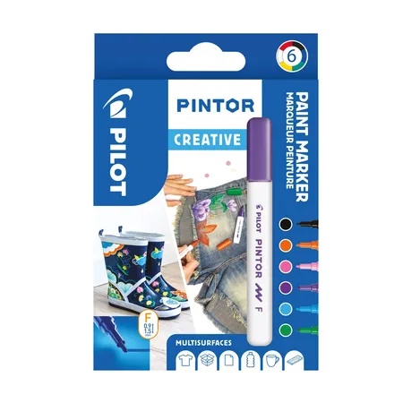 Pilot t Kreativmarker PINTOR 2.9 (F) 6er Set Creative