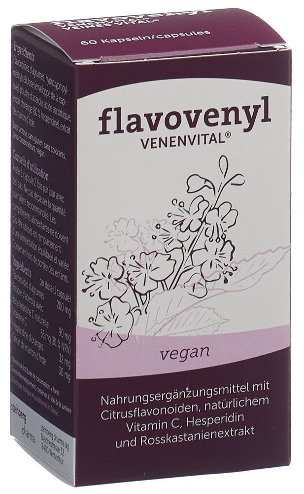 FLAVOVENYL VENENVITAL Kaps Fl 60 Stk