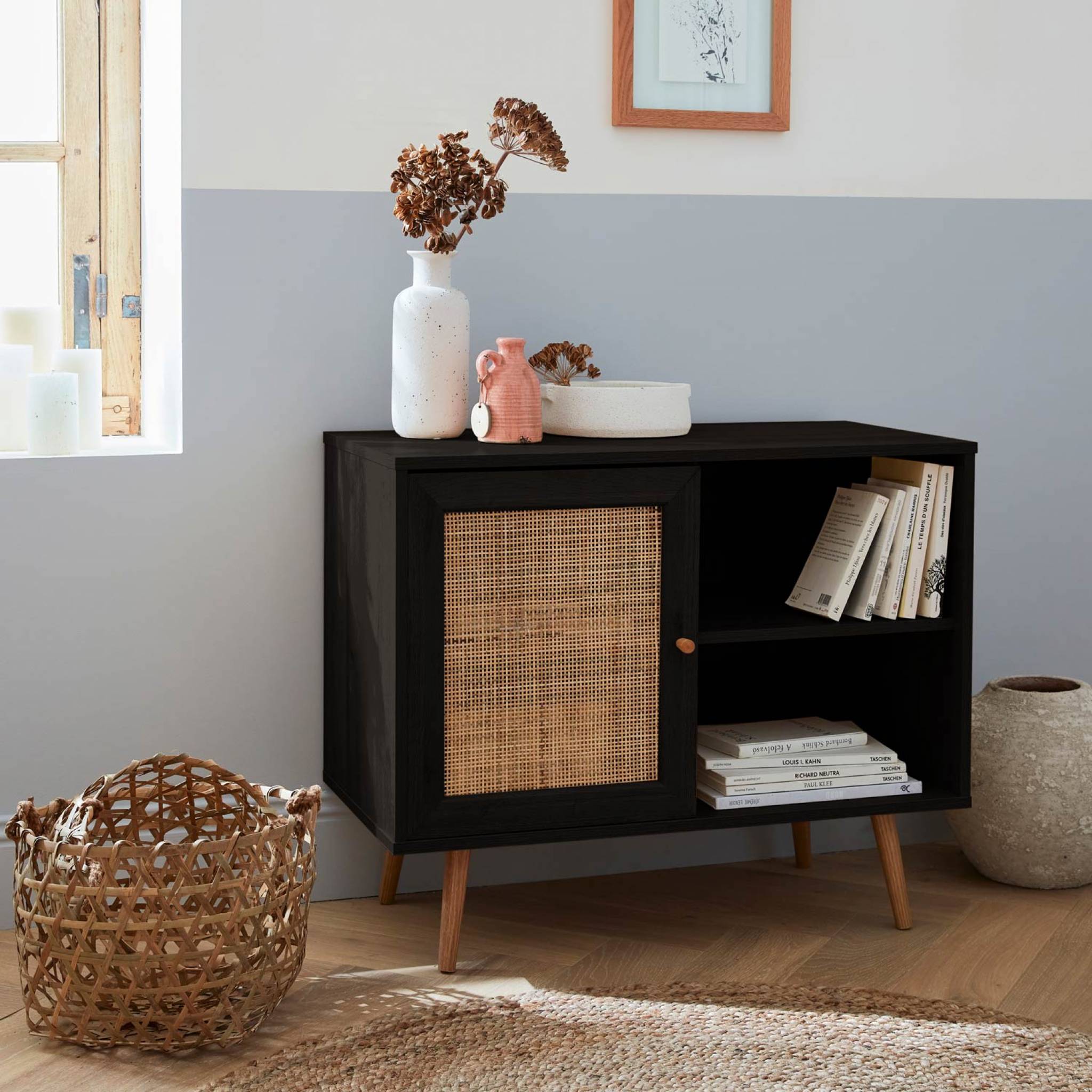 sweeek - Dressoirkastje met rotan