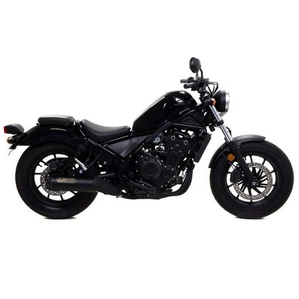 Silencieux Arrow Rebel Dark embout carbon