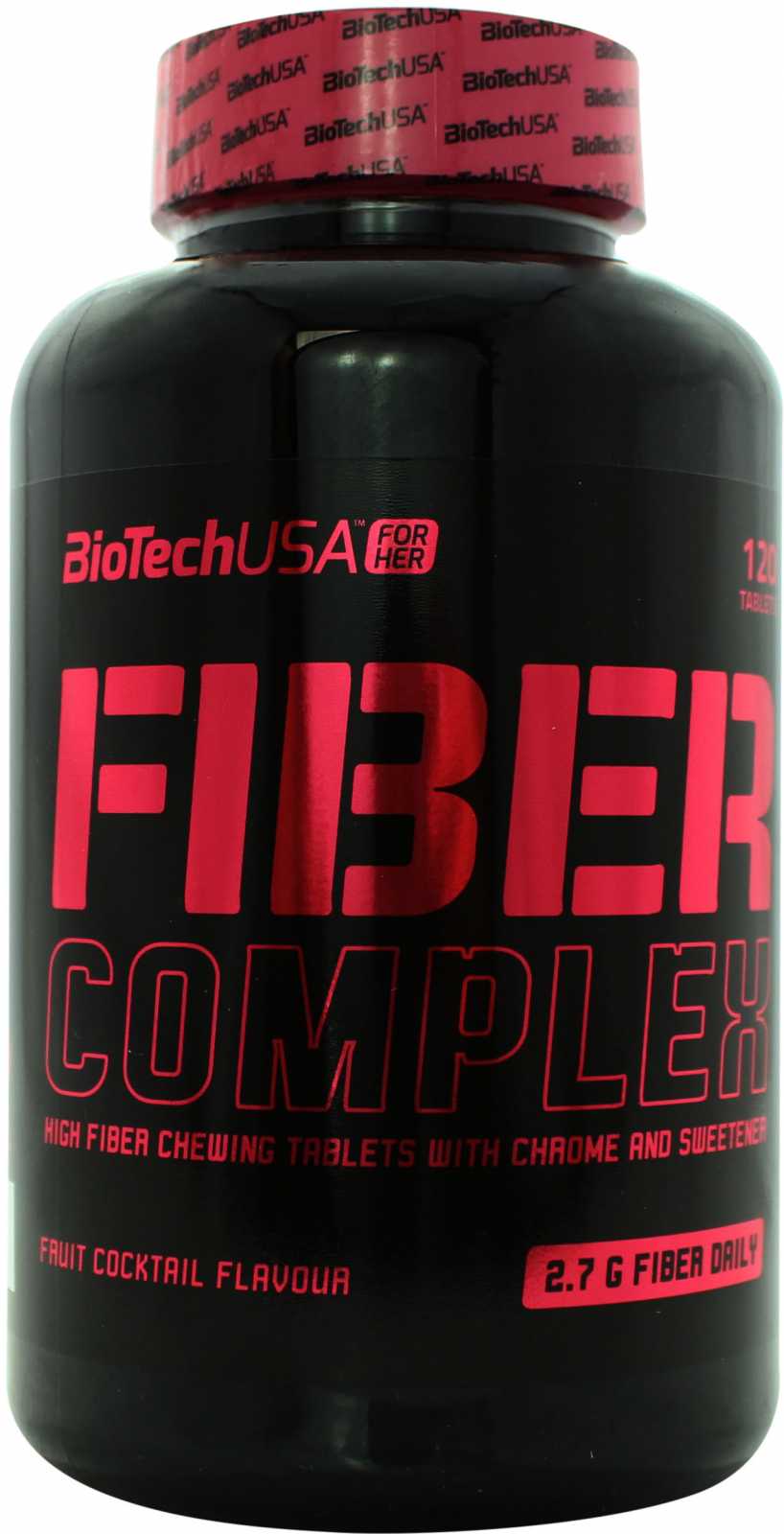 Biotech USA Fiber Complex 120 comprimidos mastigáveis