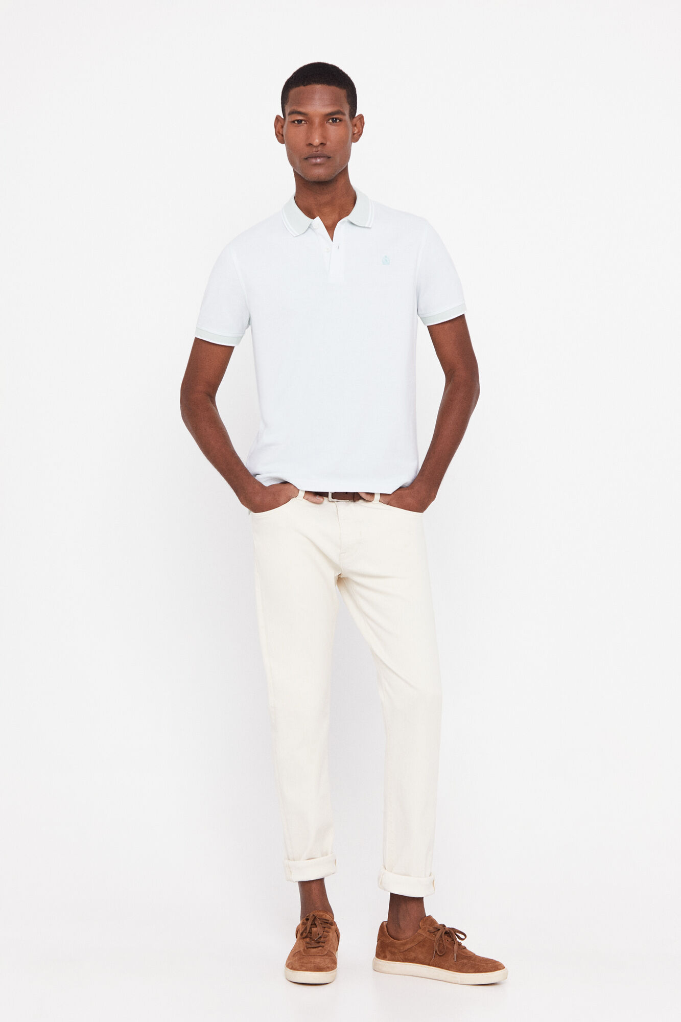 Polo Oxford tipo - Verde