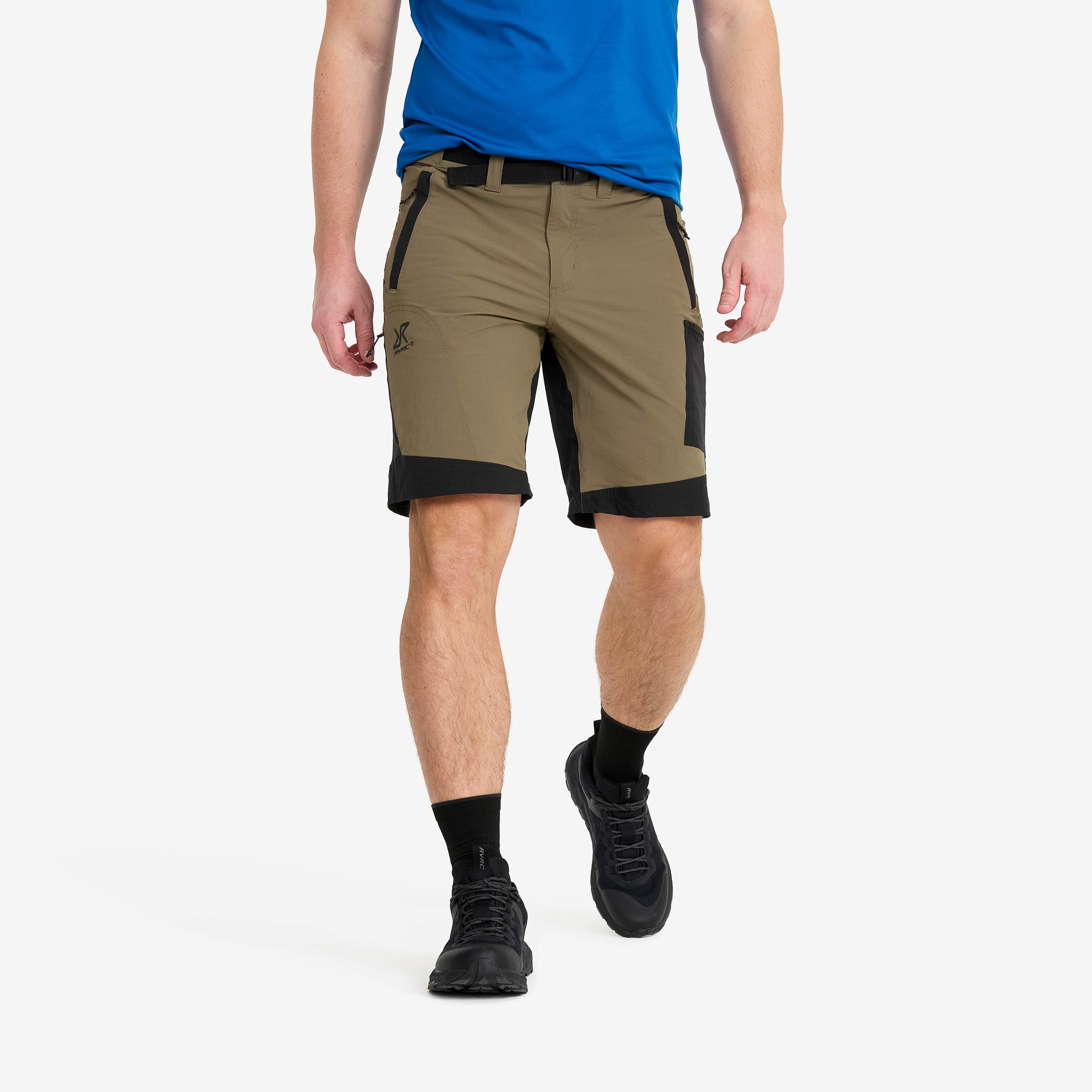 Elevate Pro Hiking Shorts Herre Light MossGray/Black