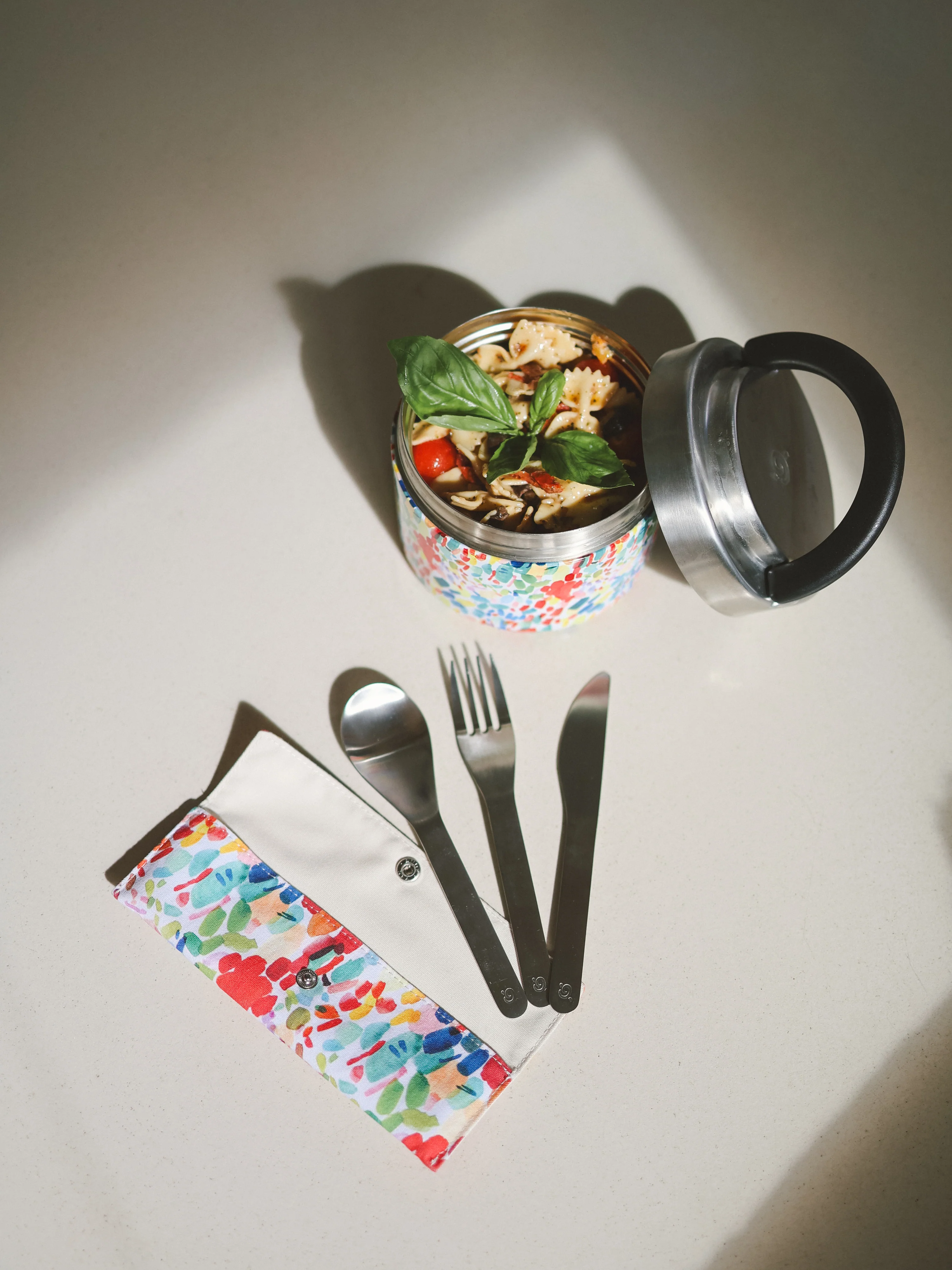 Set de 3 couverts en inox Arty - Qwetch