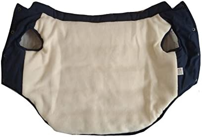 (Gr. S) Hunde Weste Warme Haustier Kleidung Winter Jacke - Dunkelblau