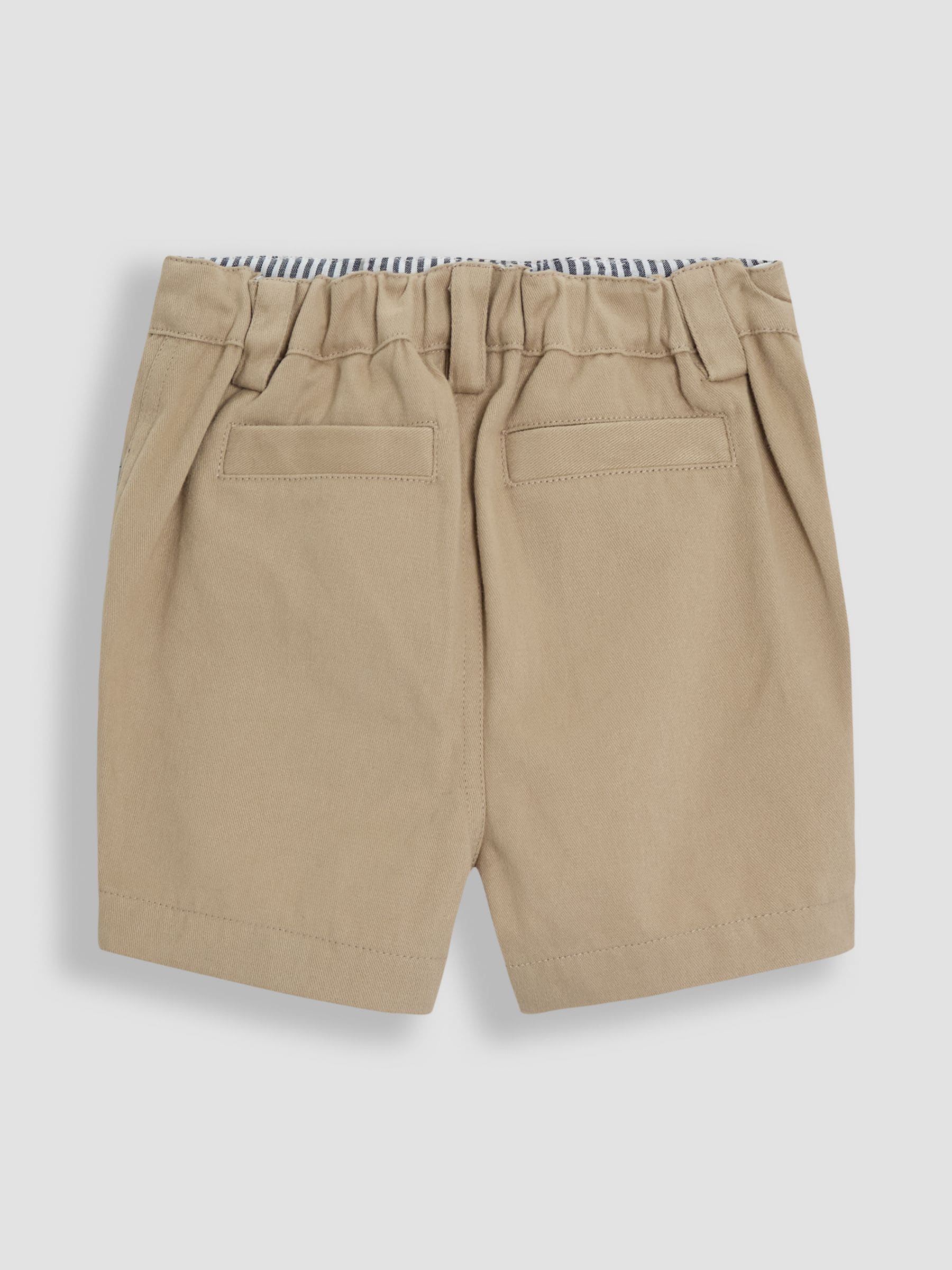 Pastelgeel - JoJo Maman Bébé Twill chino's 100% katoenen shorts