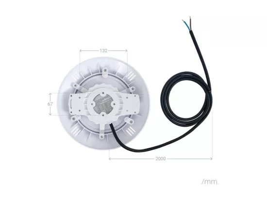 Spot LED Piscine en Saillie RGBW Submersible 12V DC IP68 35W RGBW