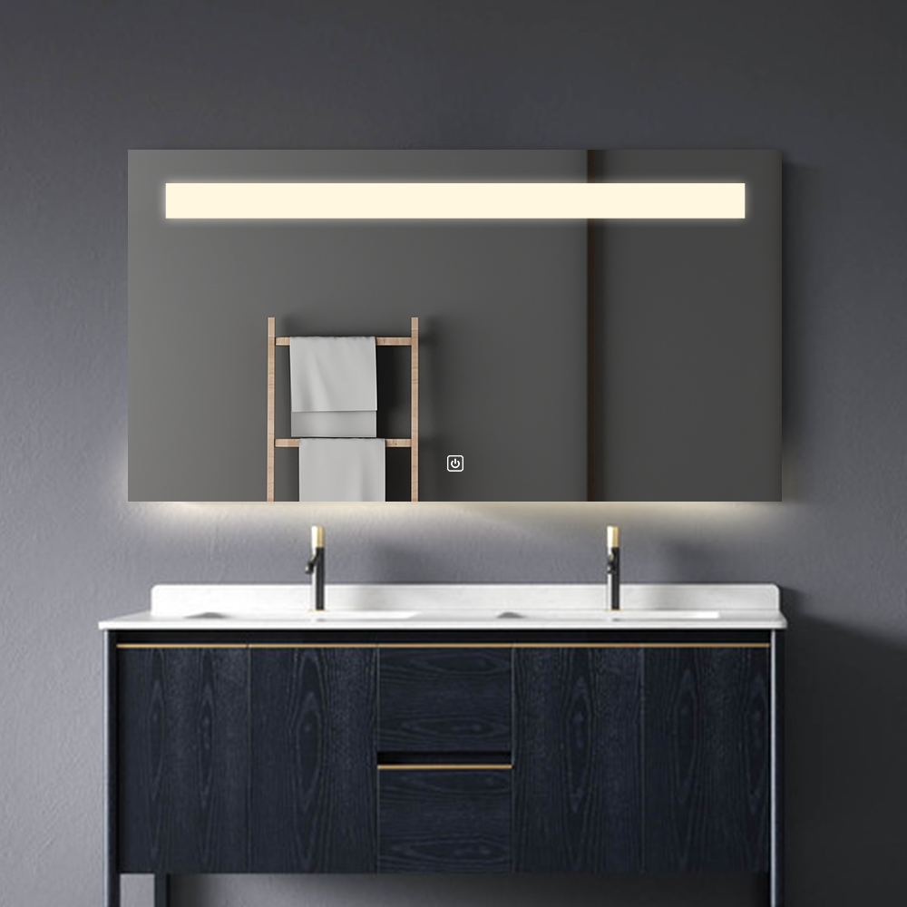 Saniclear Aruba spiegel 90x70cm met LED verlichting en spiegelverwarming