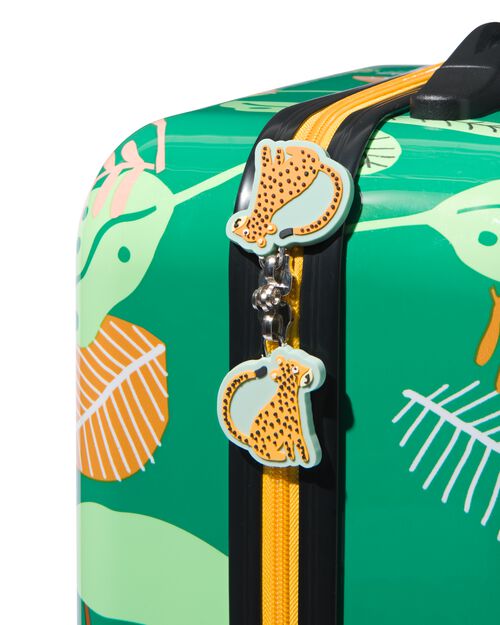 valise avec animaux 55x34x21 vert
