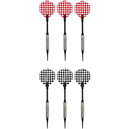 BEST Sporting Elektronische Dartscheibe mit 6 Dartpfeilen und 12 Ersatzspitzen
