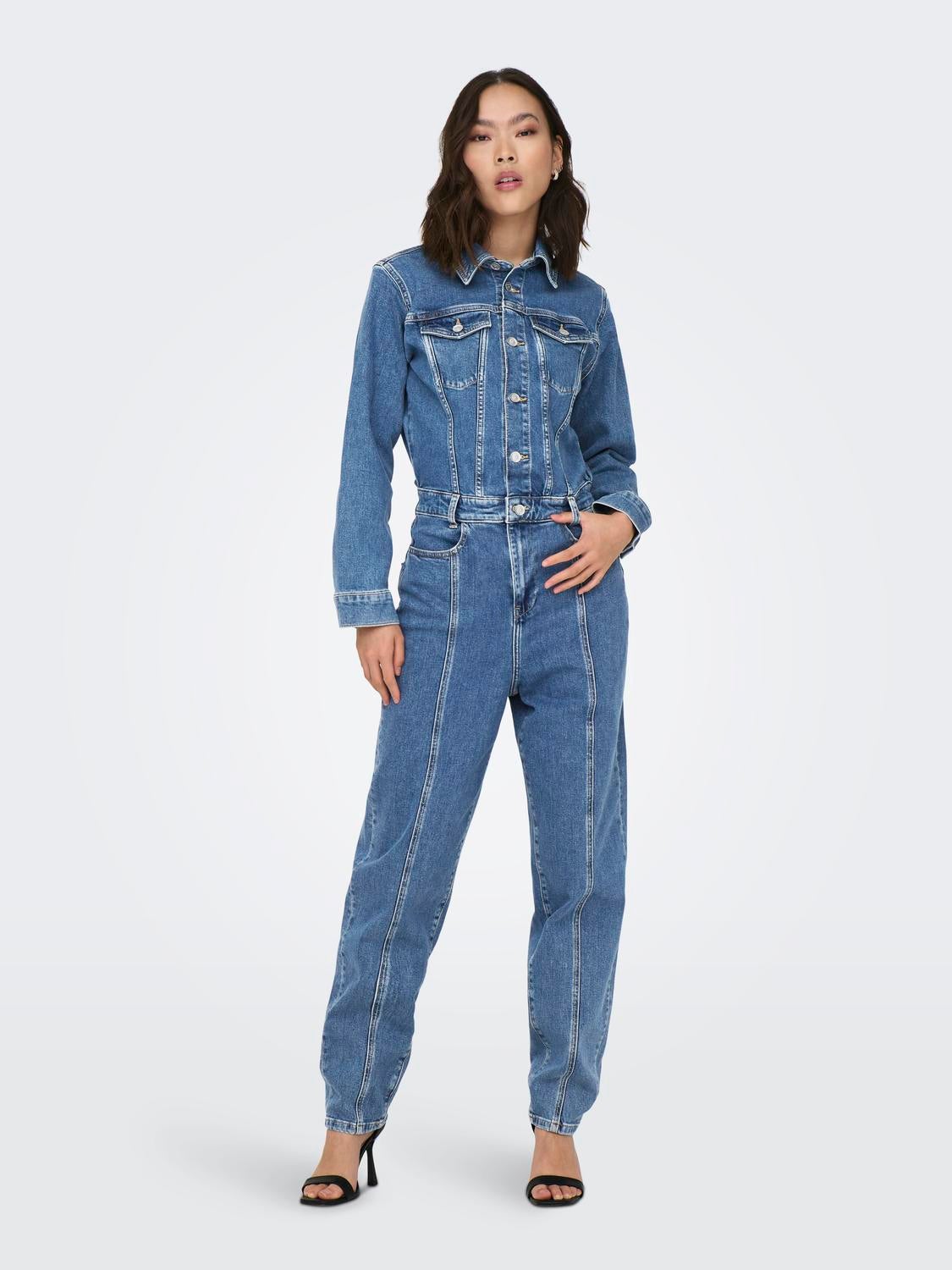 ONLPALMER Jumpsuit Medium Blue Denim
