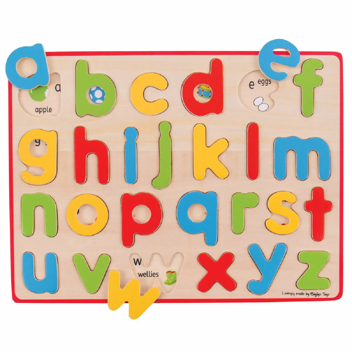 Bigjigs Toys Alphabet minuscule