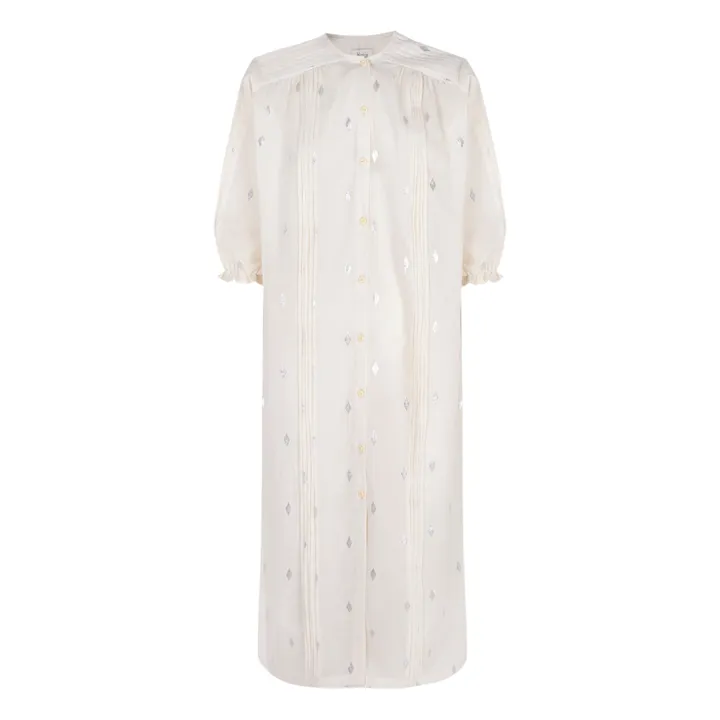 JoSephine Robe Mojito Métallisée | Ecru