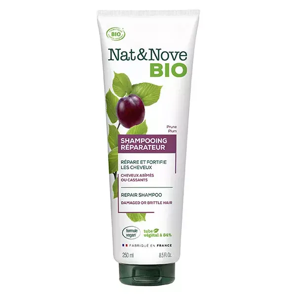Shampoo de Ameixa Orgânico Reparador Nat&Nove 250ml
