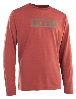 Maillot Manches Longues VTT Enfant ION Logo DR Rouge