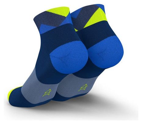Chaussettes Running Incylence Peaks Short Bleu marine/Inferno