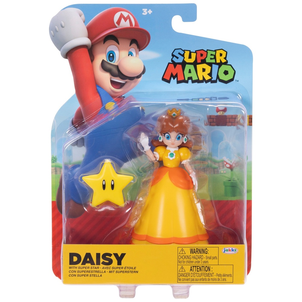 Nintendo Super Mario 10 cm Daisy mit Superstern