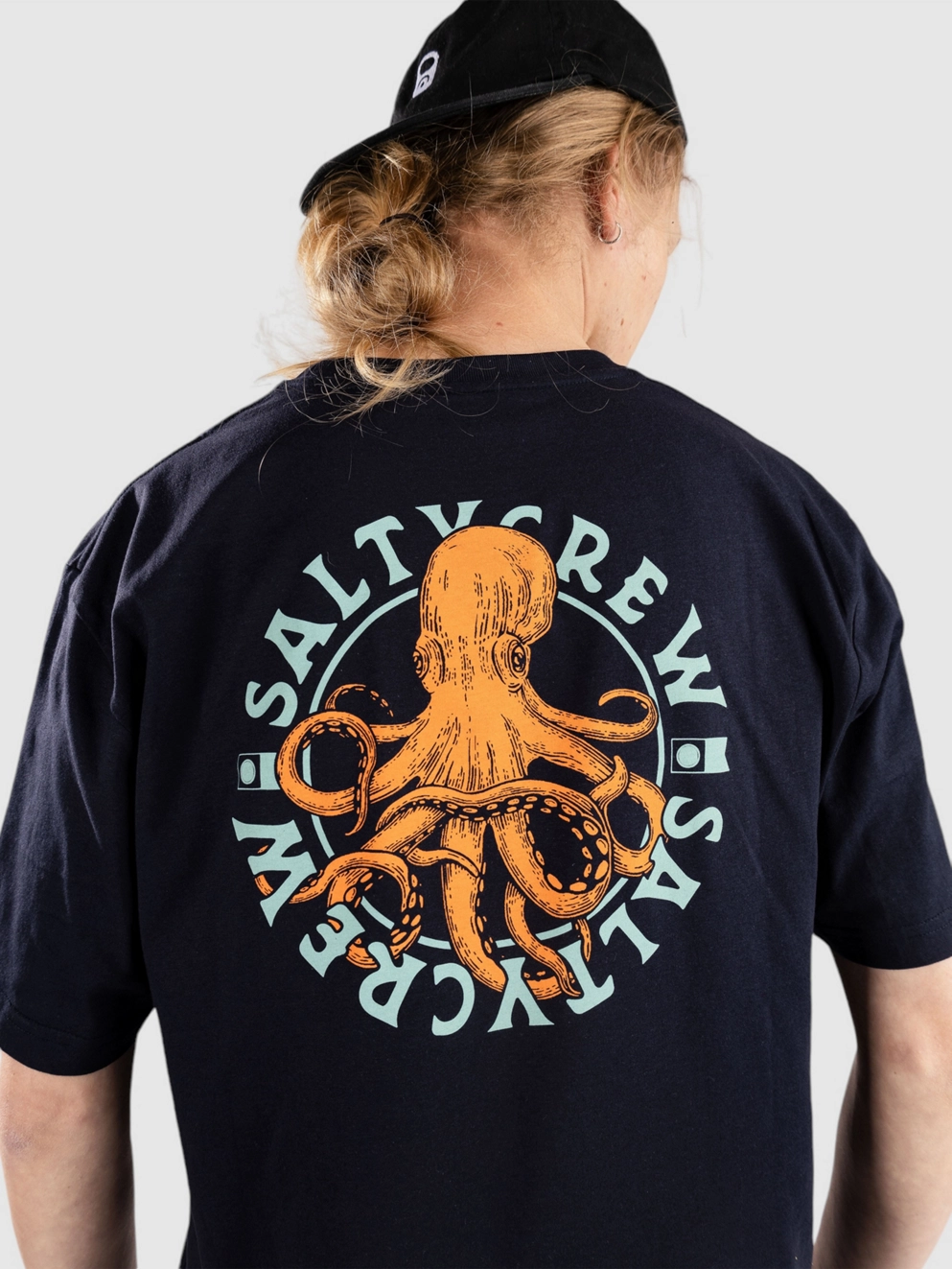 Salty Crew Tentacles Premium T-Shirt navy