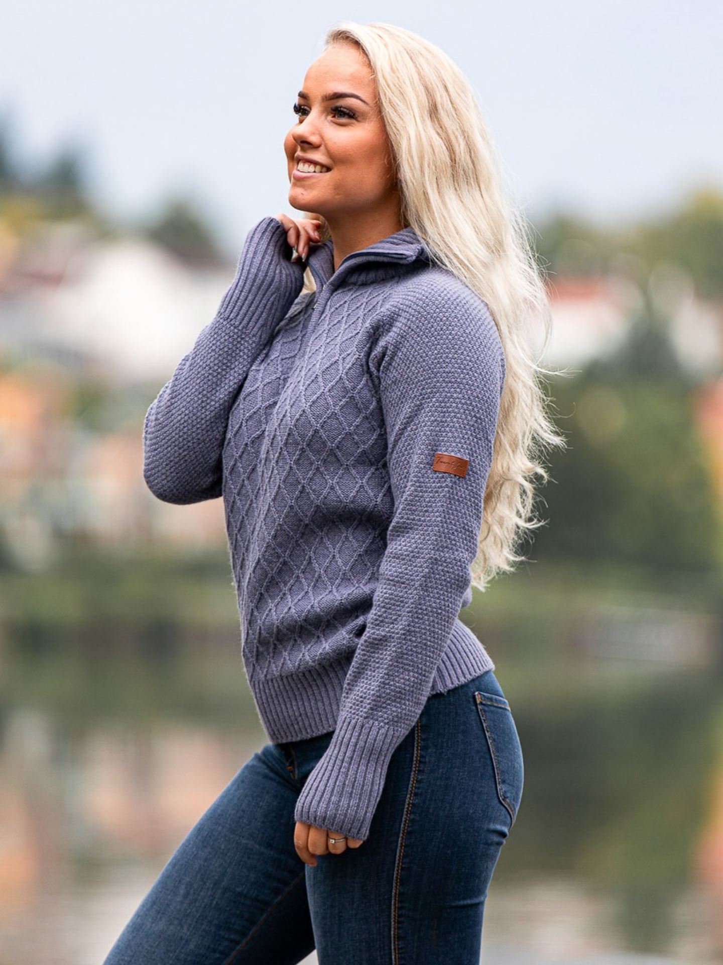 Mellow Half Zip Ullgenser