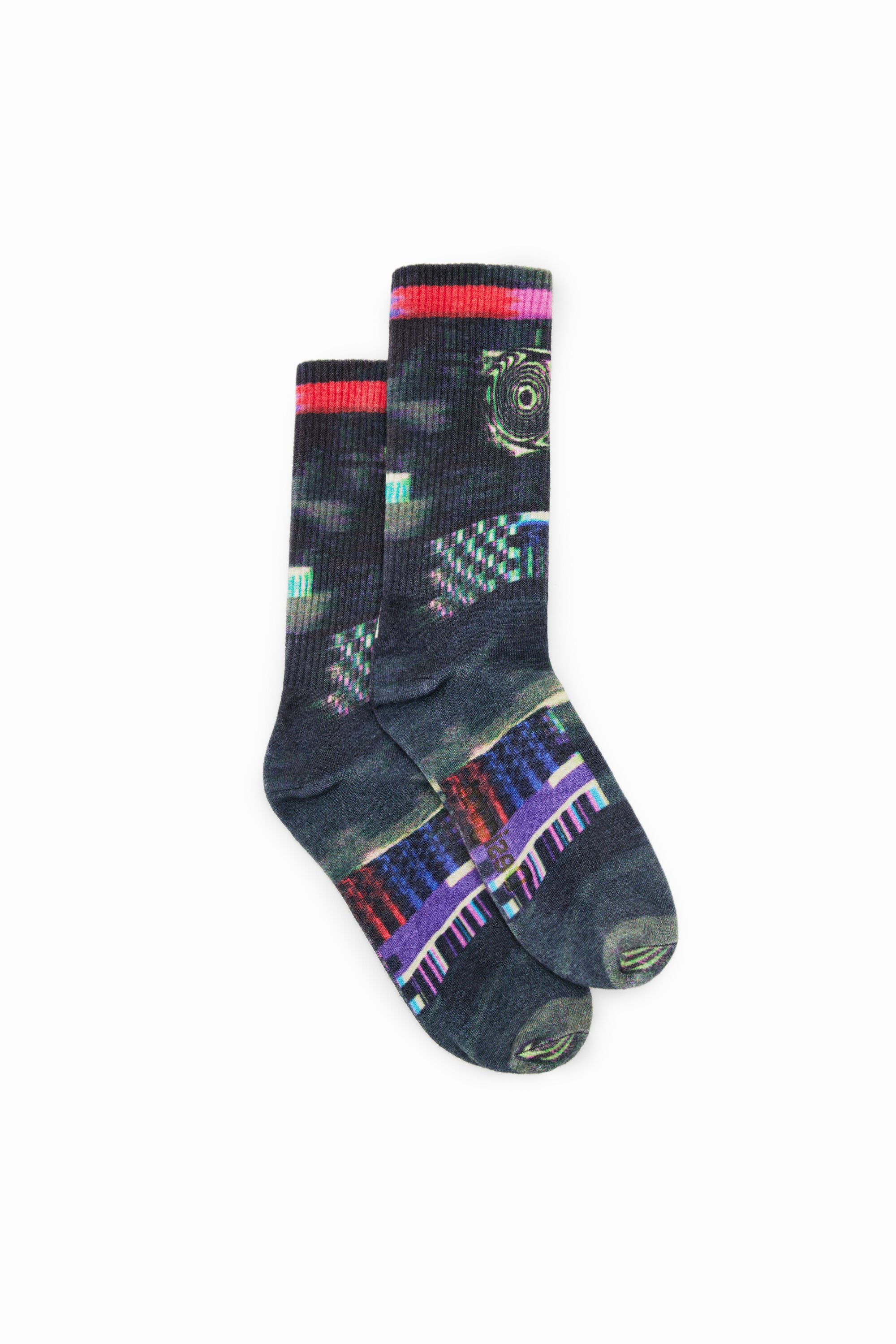 Chaussettes glitch