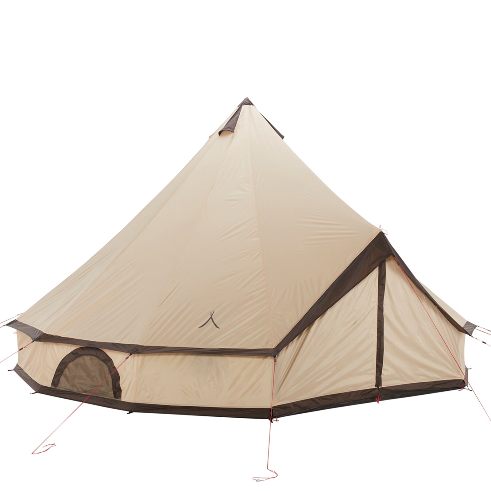 GRAND CANYON Indiana 10 Personen Rund Zelt Familien Gruppenzelt Tipi Wigwam Groß Farbe: Mojave Desert