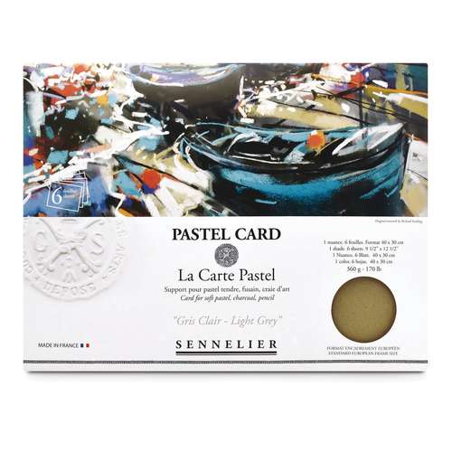SENNELIER Pastel Card 6er-Packungen, farbig, 30 cm x 40 cm