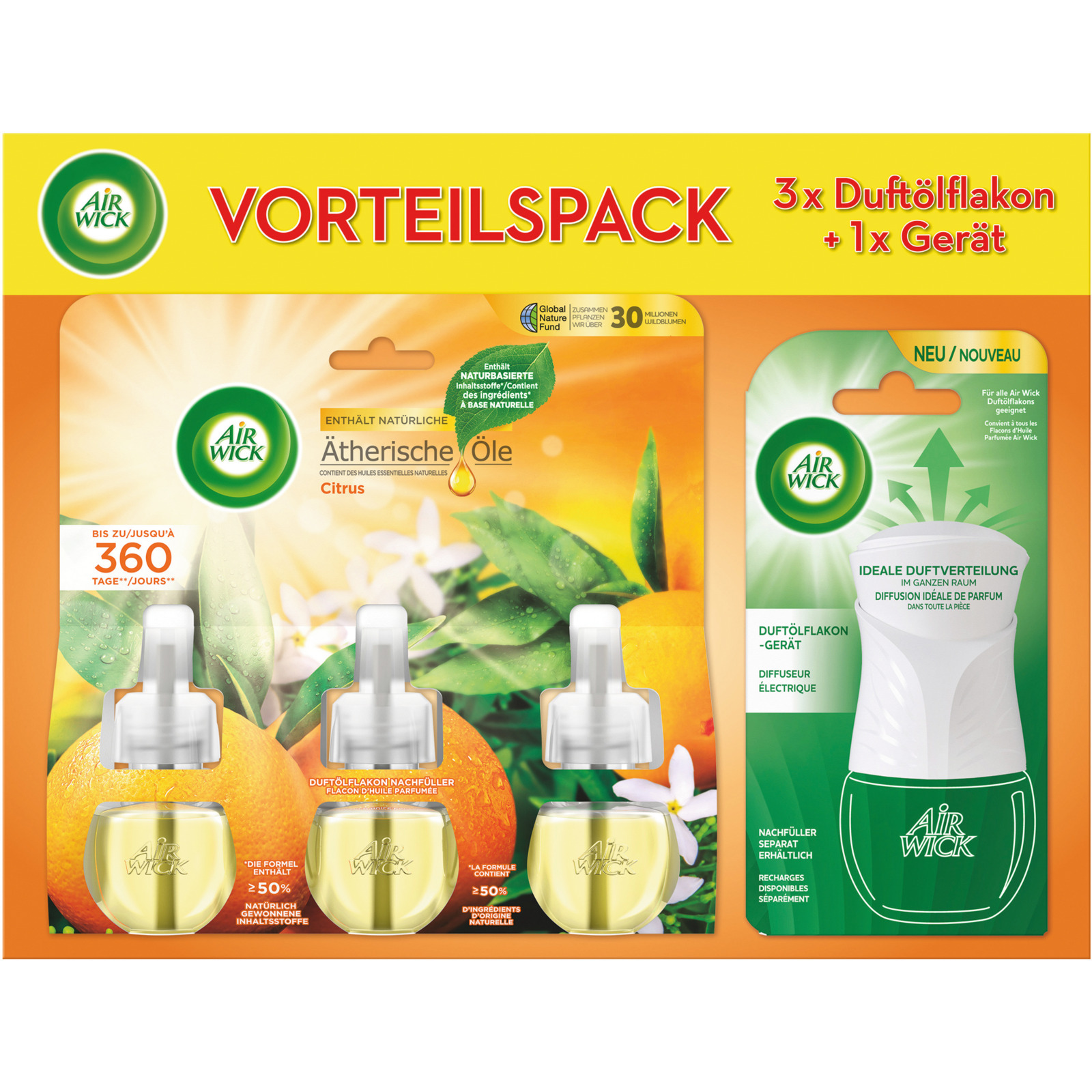 Airwick Duftst Stecker+3 Ref Citrus