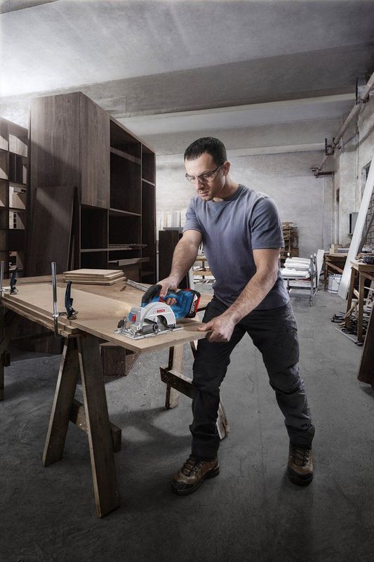 Bosch - GKS 18V-51 - AccuCirkelzaag - Exclusief Accu - Compact Ontwerp