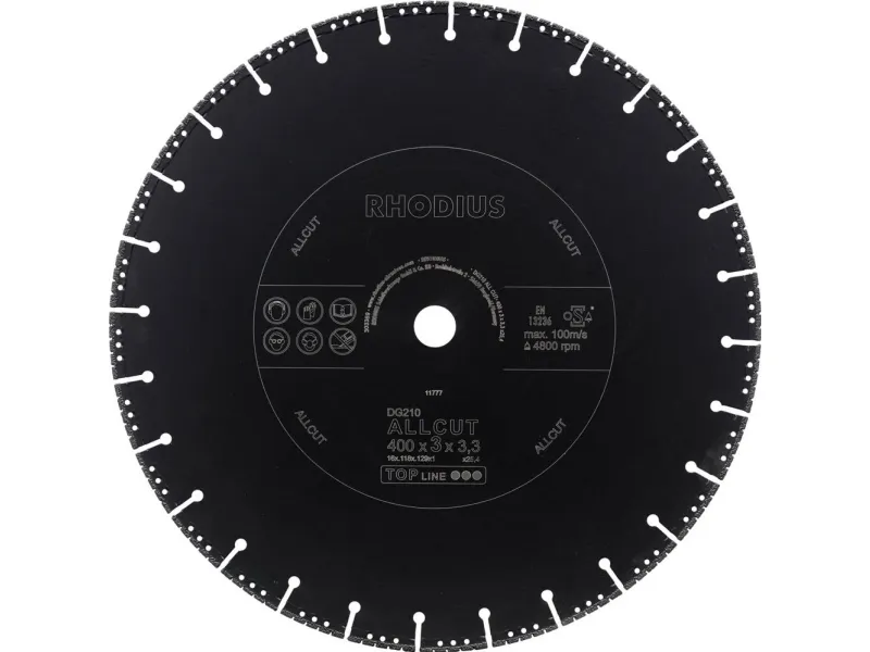Rhodius DG210 ALLCUT 303369 Diamantskæreskive 1 stk