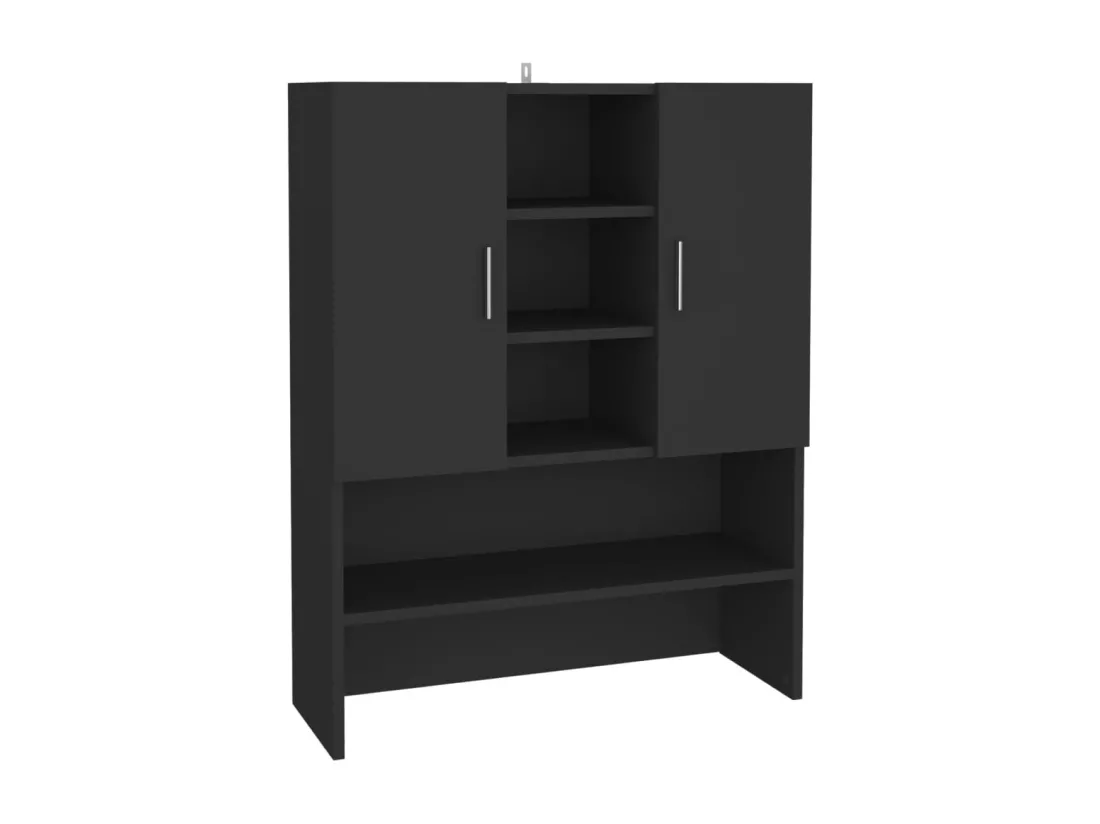 Meuble pour machine à laver Noir