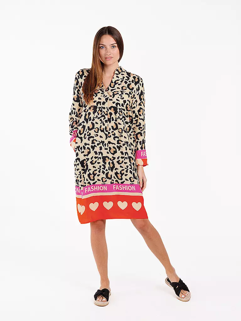 KEY LARGO Midikleid SAVANNA beige