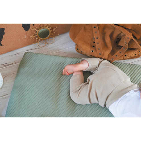 Matelas de voyage Roulé Vert Olive - CANDIDE