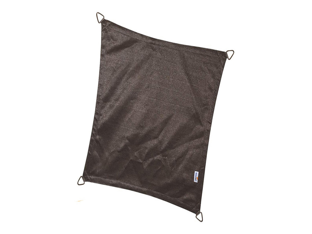 Platinum Coolfit 3x5m rechthoekig schaduwdoek - Antraciet