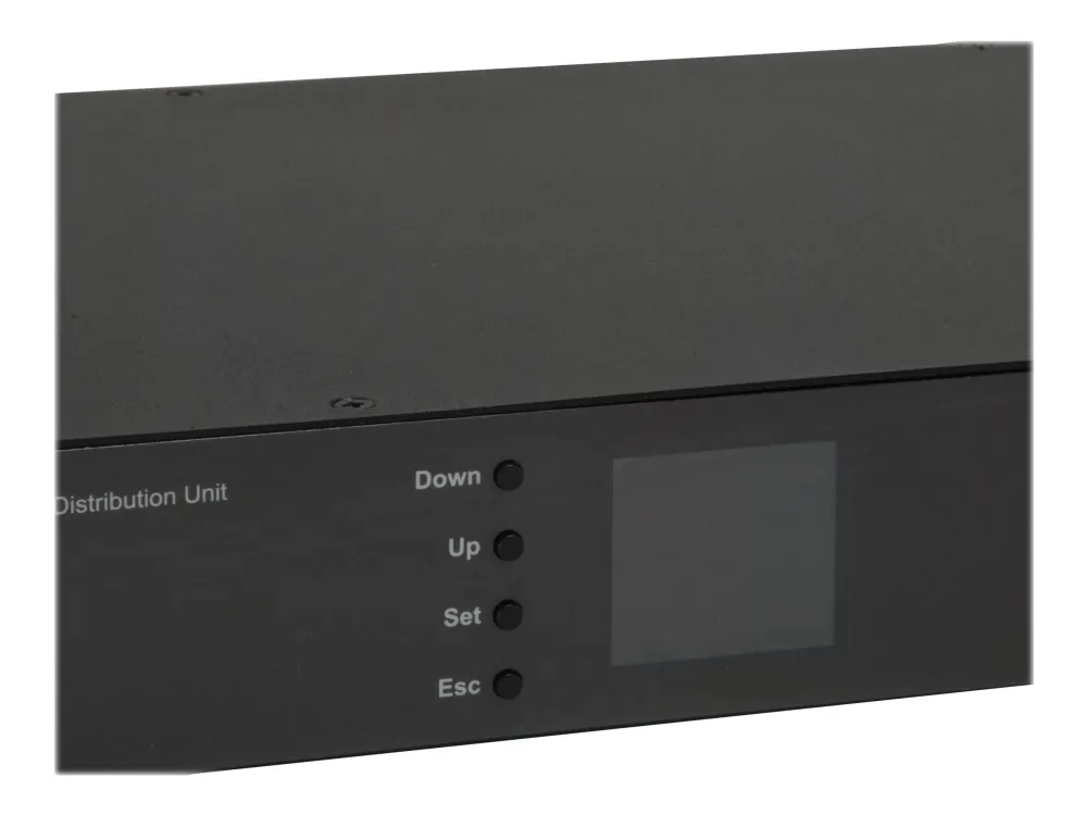 LevelOne IPS-1201E - Strømfordelingsenhed - AC 200 V - Ethernet - output-stikforbindelser: 12 (12 x IEC 60320 C13)